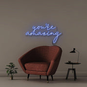 You're Amazing - Neonific - LED Neon Signs - 18" (46cm) - Blue