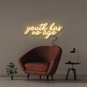 Youth has no age - Neonific - LED Neon Signs - 18" (46cm) - Warm White